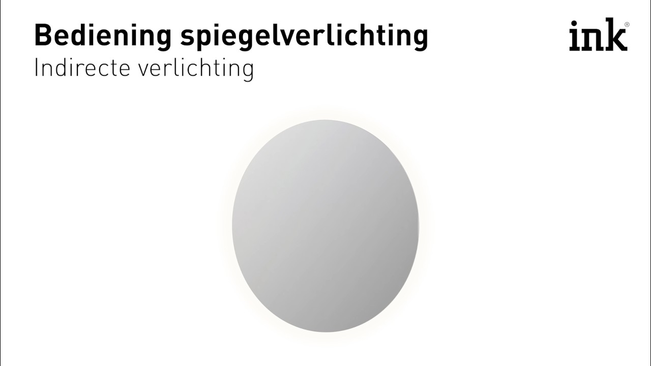 Bediening spiegelverlichting_indirecte verlichting